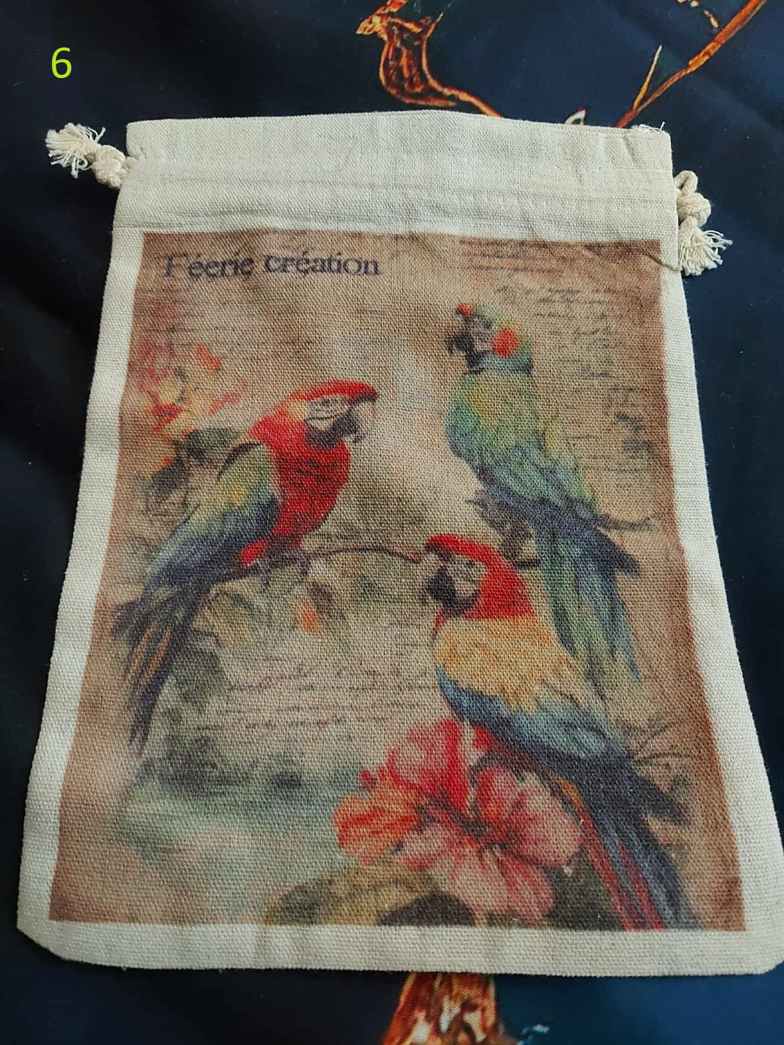 Petits Sacs Féériques en Lin ou Coton – 15x18 cm