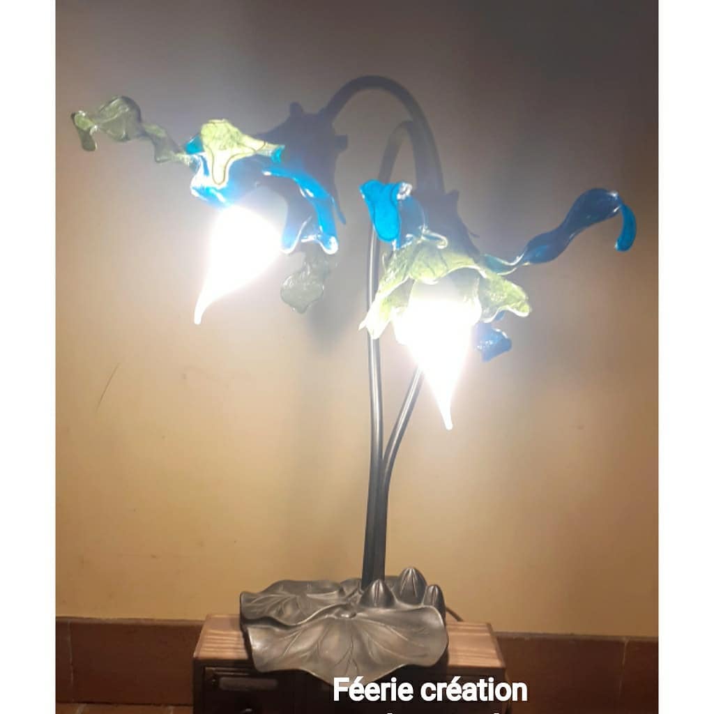 lampe fleur