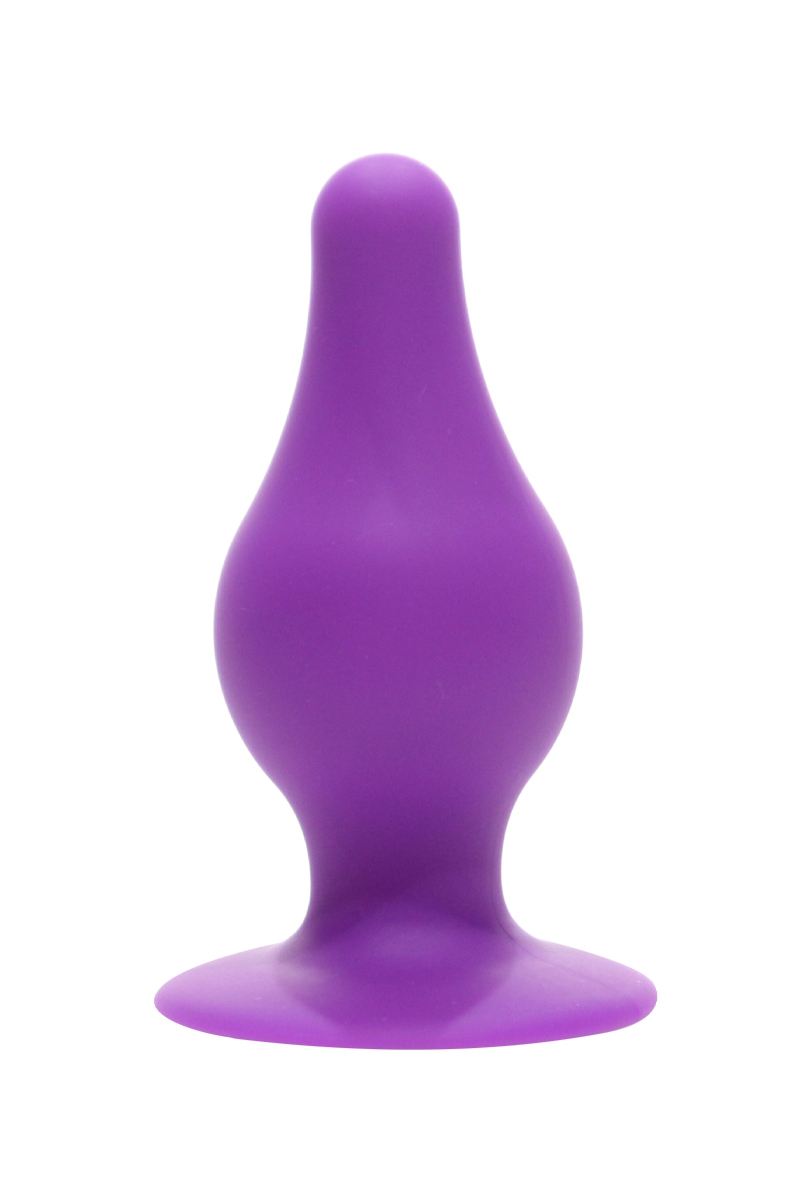 Plug anal double densité violet taille L - SilexD