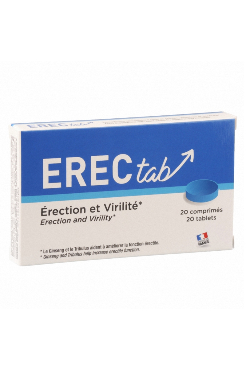 Erectab (20 comprimés) - Stimulant sexuel - Labophyto
