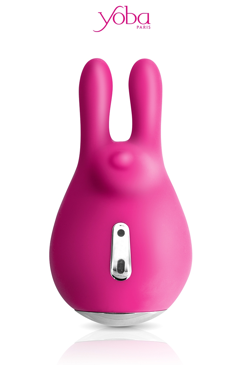 Stimulateur-clitoridien-Bunny-Vibe-sextoy-en-forme-de-lapin-rose