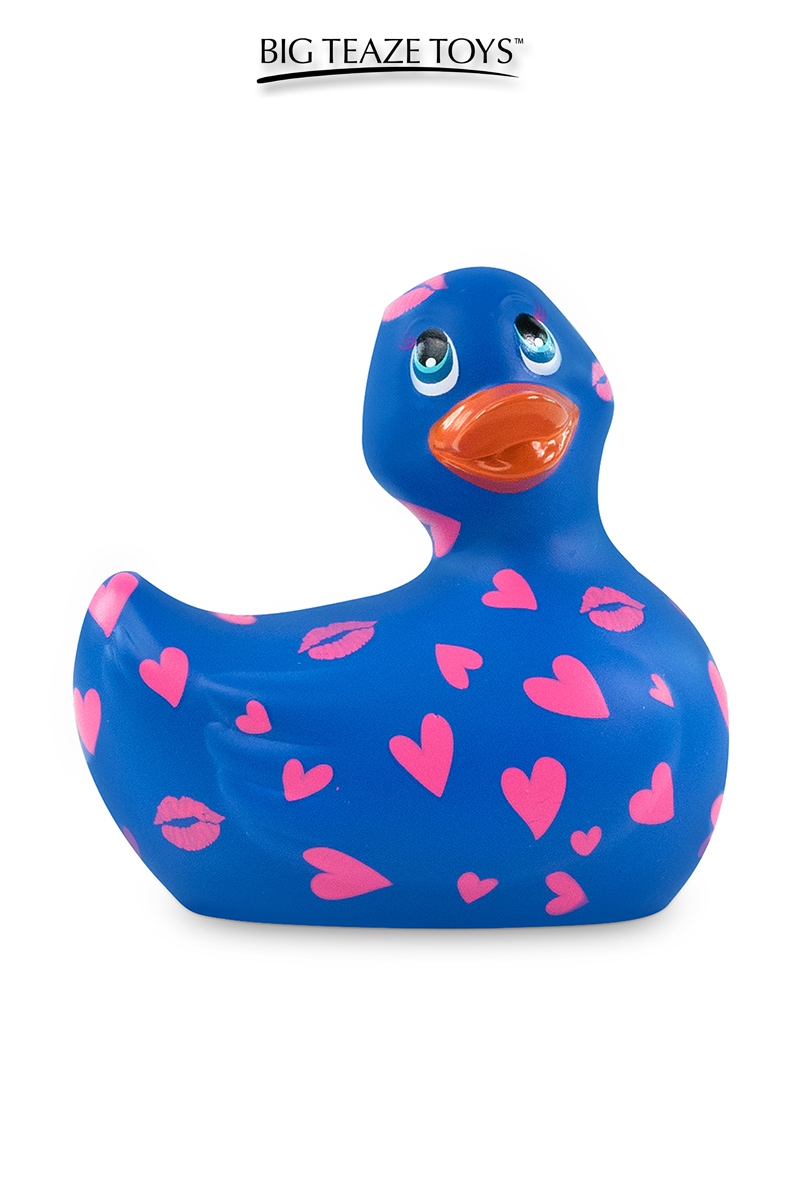 Mini canard vibrant Romance bleu et rose - Big Tease Toys