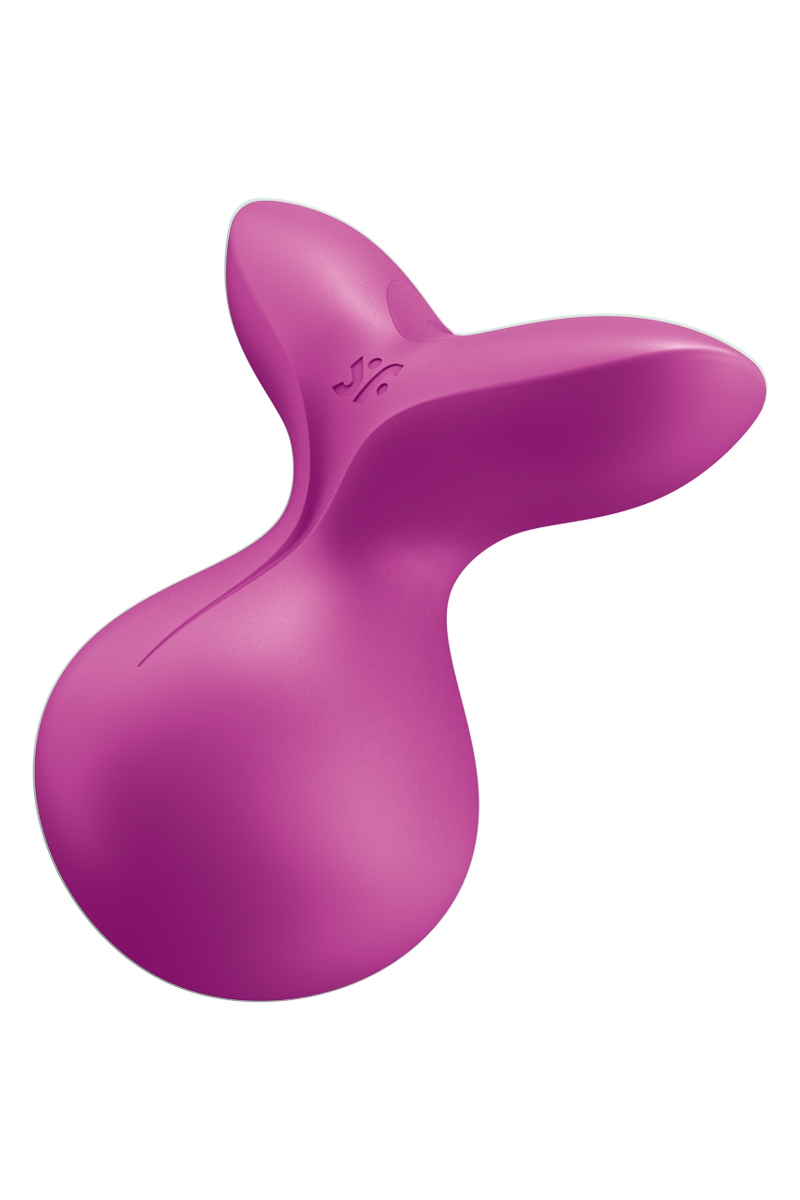 Stimulateur externe Viva la vulva 3 bordeaux - Satisfyer