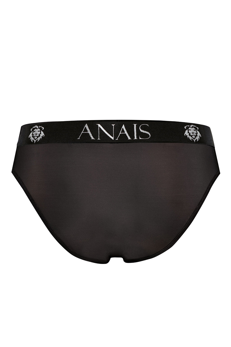 slip noir pour homme