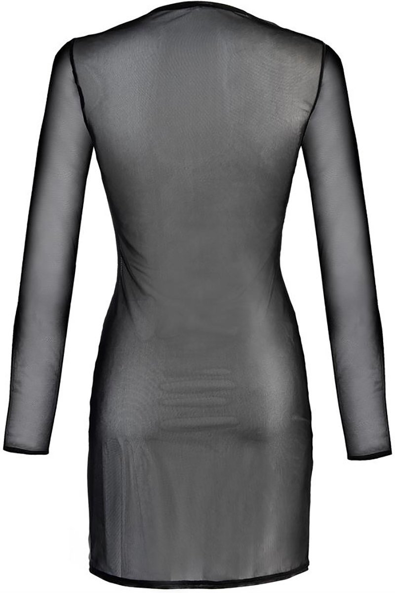 Robe tulle noir V-10639 - Axami, ooh my god, robe sexy