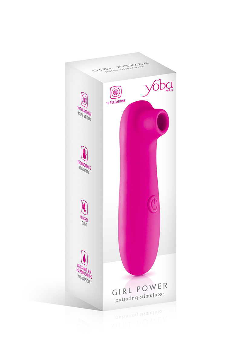 boite emballage Stimulateur clitoridien Girl Power