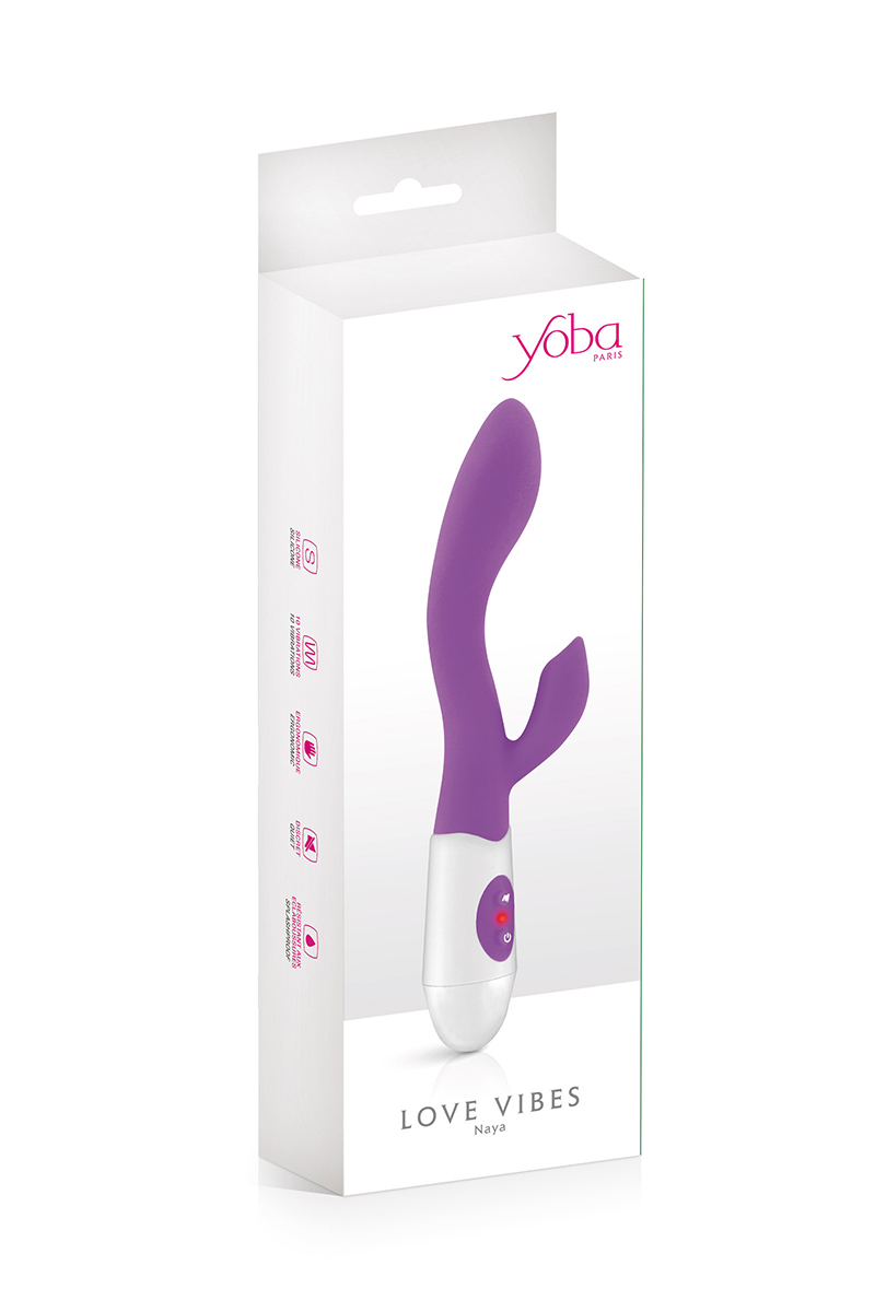 Vibromasseur Rabbit Naya violet - Yoba - ooh my god Vibromasseur Rabbit Naya violet - Yoba - ooh my god