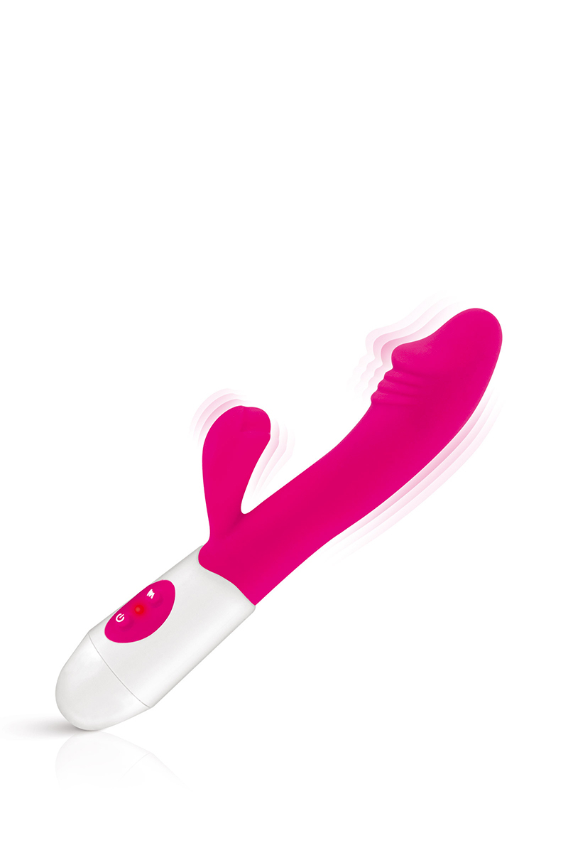 vibromasseur rabbit rose yoba