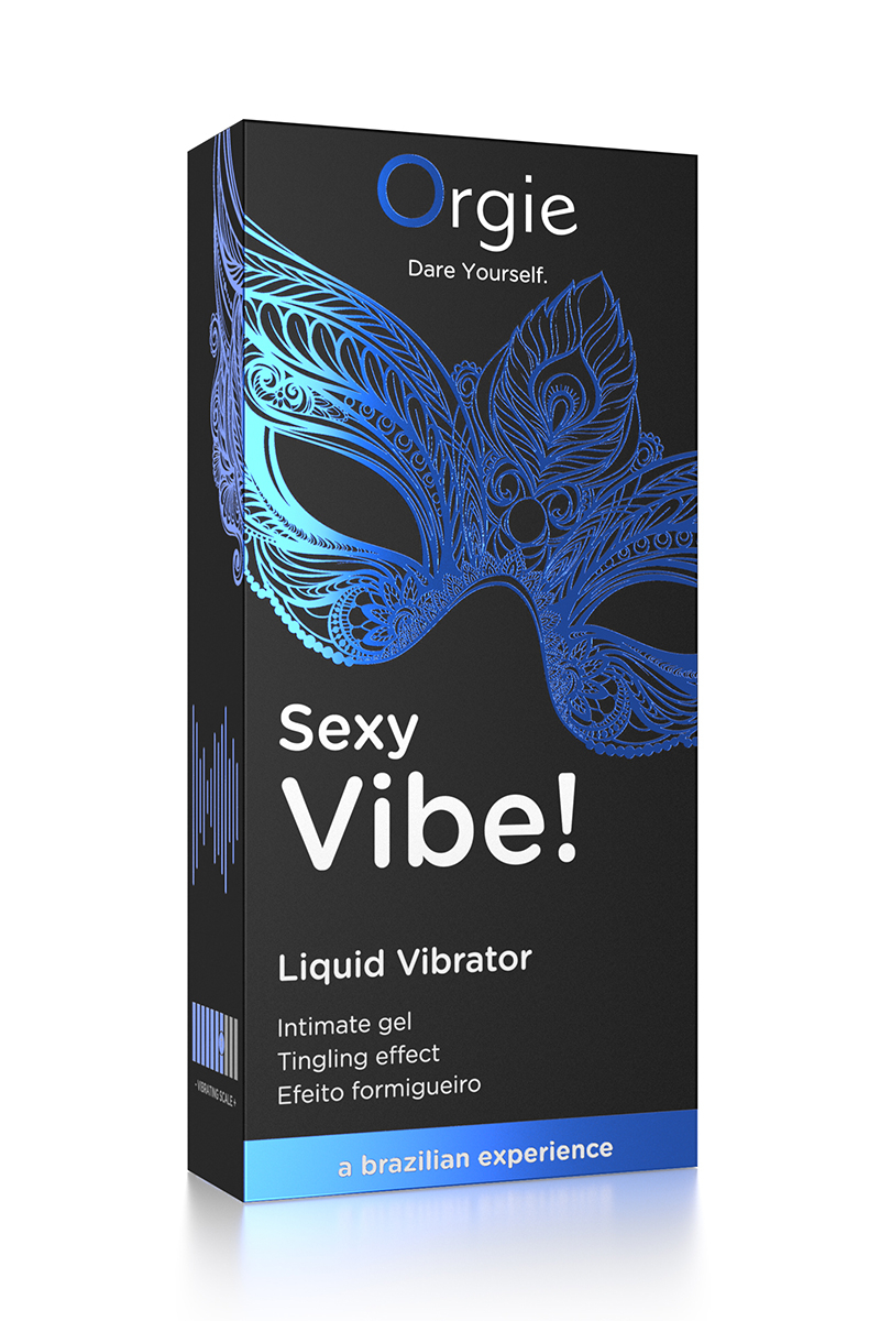 boite emballage Sexy Vibe Liquid Vibrator Orgie