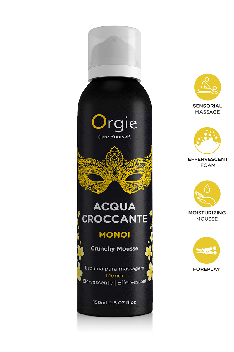 Mousse de massage effervescente Monoi Orgie