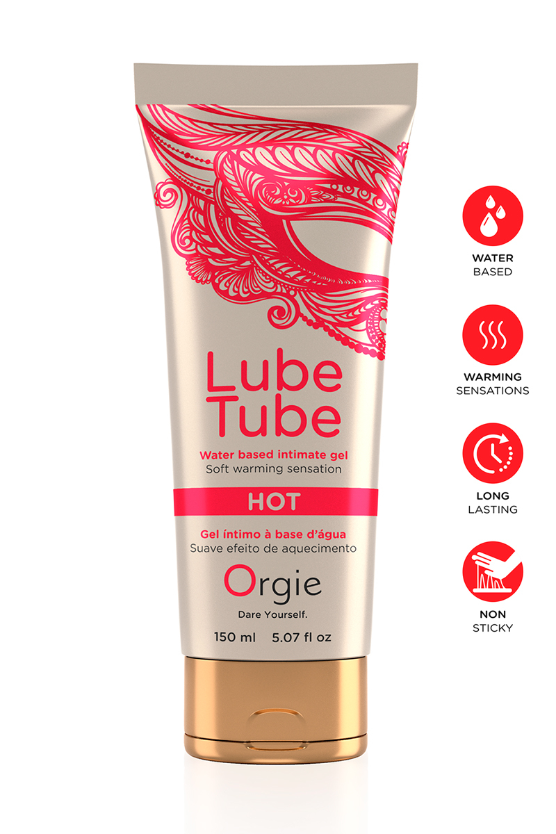 Lubrifiant chauffant Lube Tube Hot Orgie 150ml