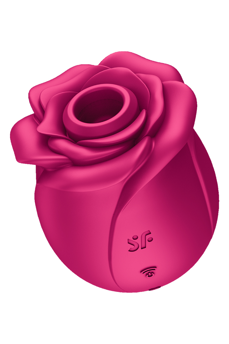 stimulateur en forme de fleur rose, sextoy sans contact design de rose
