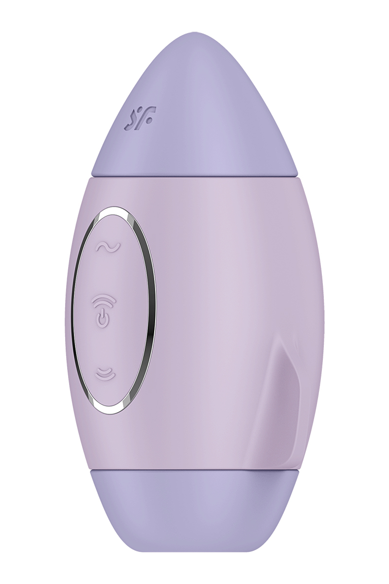sextoy en forme de fusée couleur violet, aspirateur clitoridien