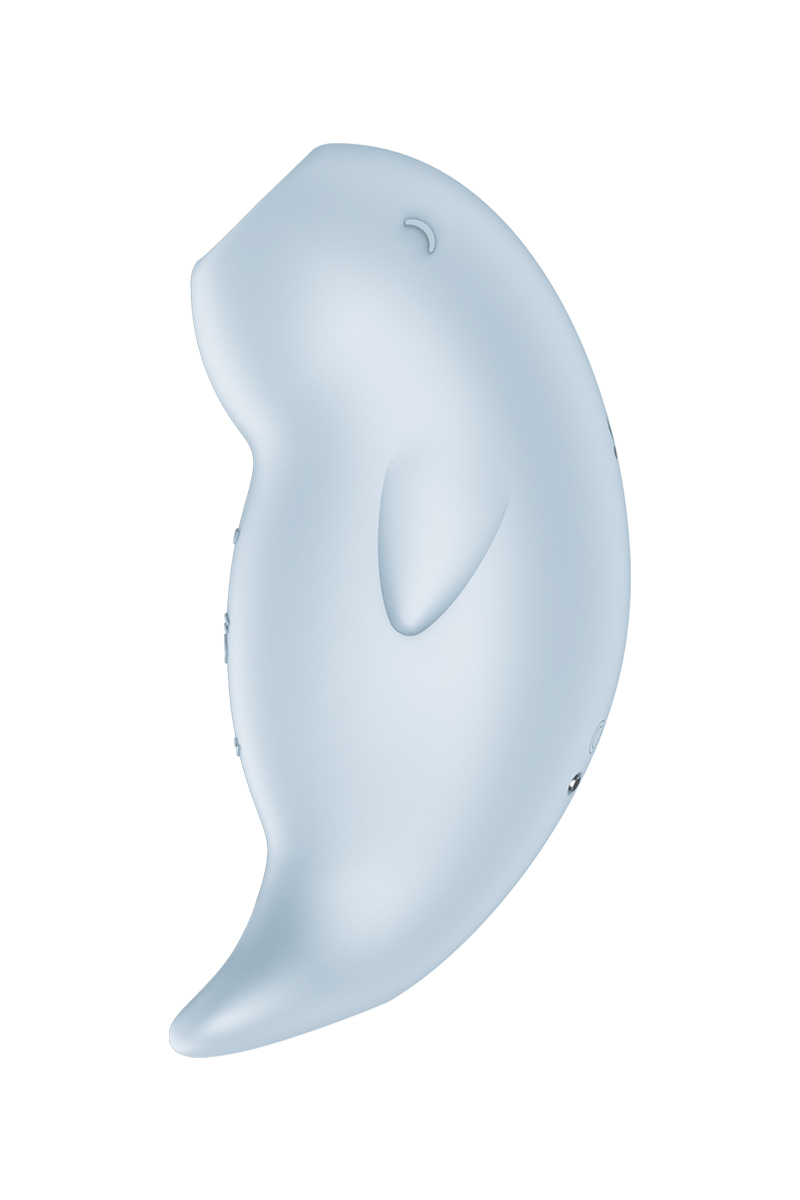 stimulateur Seal You Soon Satisfyer, aspirateur clitoridien en forme danimal marin, silicone bleu