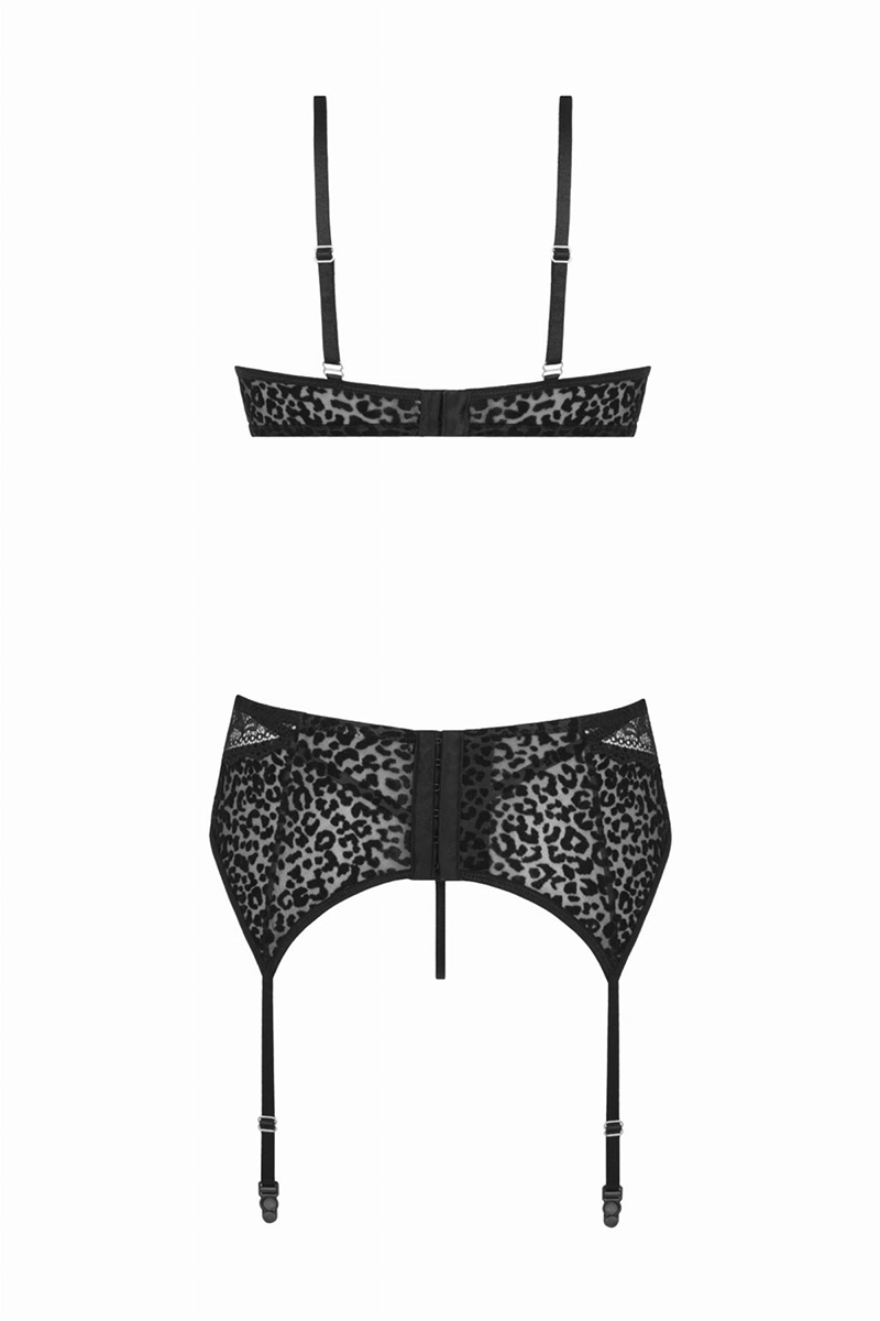 Ensemble-lingerie-3-pieces-Sanne-ooh-my-god, ensemble sexy Christine le Duc, vu de dos non porté