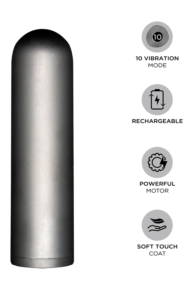 Vibro bullet rechargeable et gel Orgasm Drops, disponible dans la boutique Ooh My God