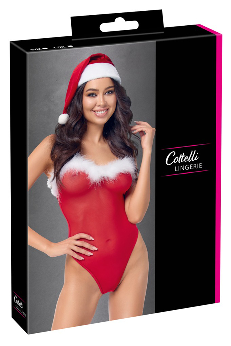 Lingerie festive sexy femme Cotelli dans la boutique Ooh My God dans la packaging