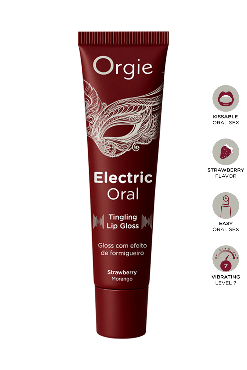 Electric Oral Orgie gloss pour baisers et jeux de bouche, Ooh My God