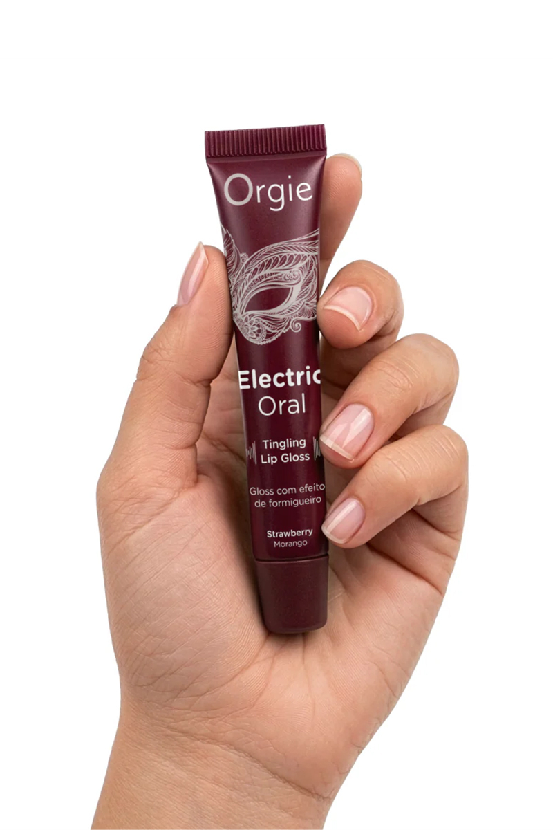 Gloss vibrant Electric Oral Orgie parfum fraise, Ooh My God