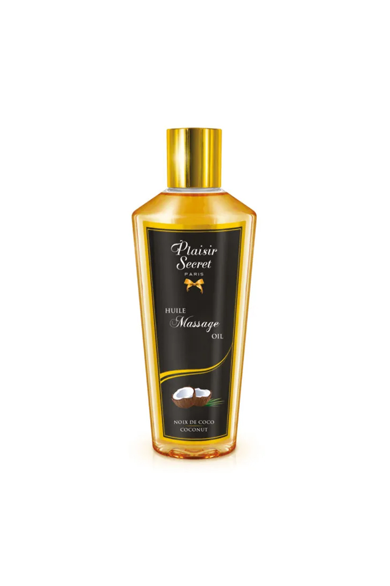 Flacon d’huile de massage coco Plaisir Secret 30 ml