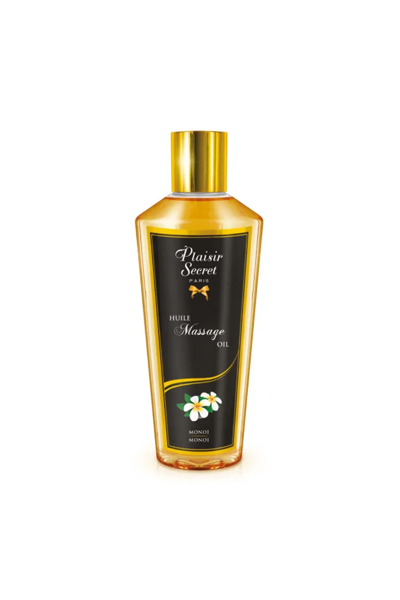 Flacon d’huile de massage monoï Plaisir Secret 30 ml