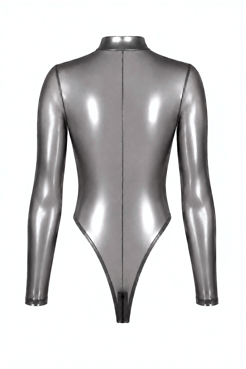 Ooh My God - Body 3 zips Moondust F430 Noir Handmade, photo 5