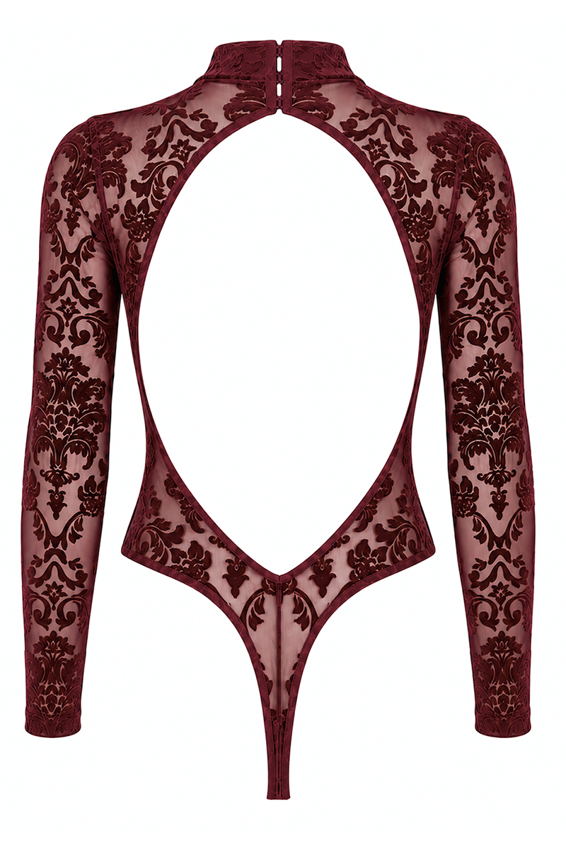 Ooh My God - Body Masquerade F422 Noir Handmade, photo 5