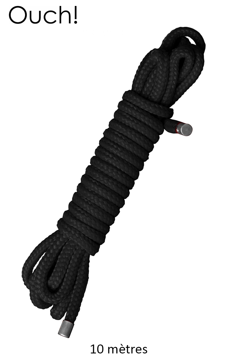 Corde de bondage Japonais 10m noire