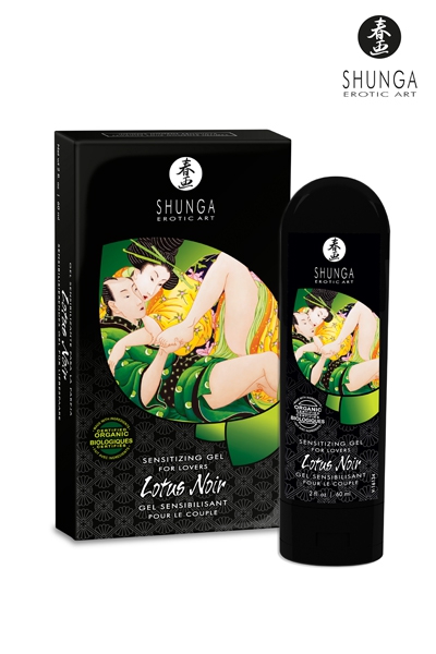 Gel sensibilisant Lotus Noir bio - Shunga