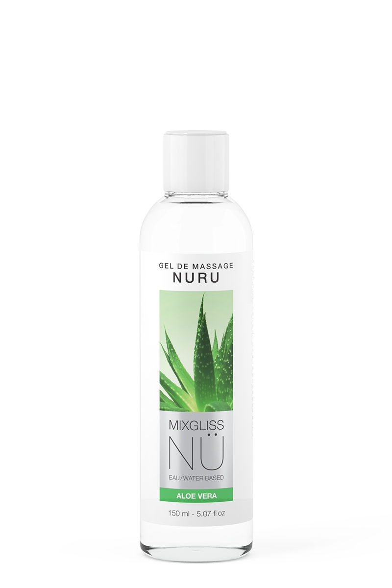 Gel massage vegan Nuru Aloe Vera Mixgliss - 150 ml