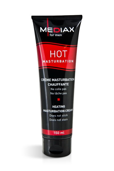 Crème de masturbation chauffante pour homme - Mediax
