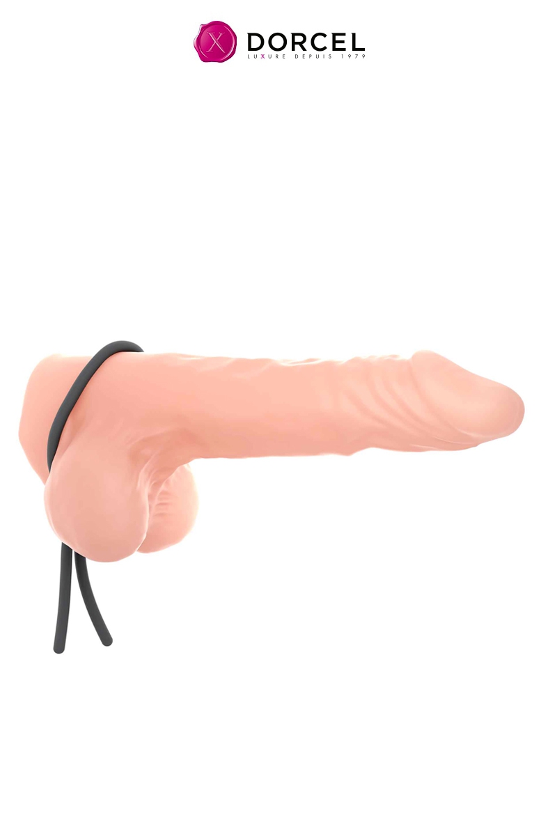 anneau de pénis Mr Dorcel de la marque Dorcel, ajustable en silicone doux et souple, oohmygod