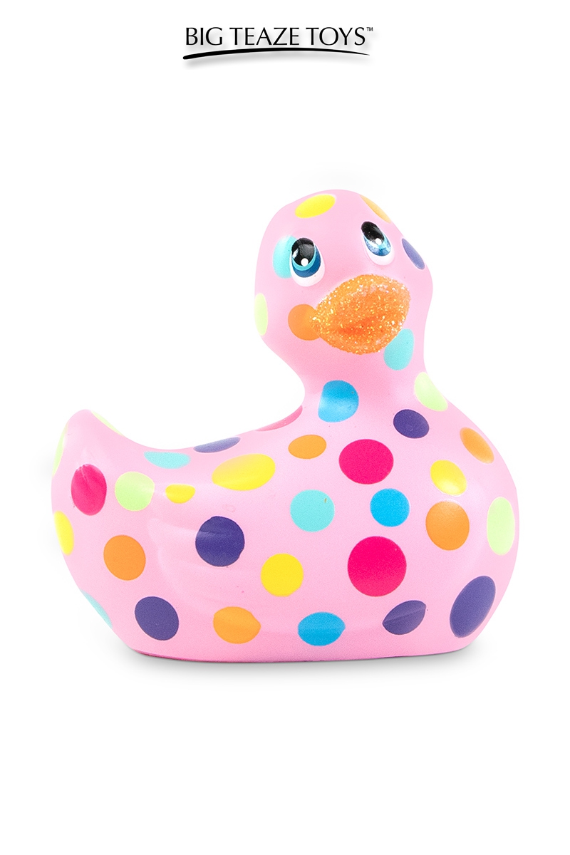 Mini canard vibrant I Rub My Duckie Happiness rose - Big Teaze Toys