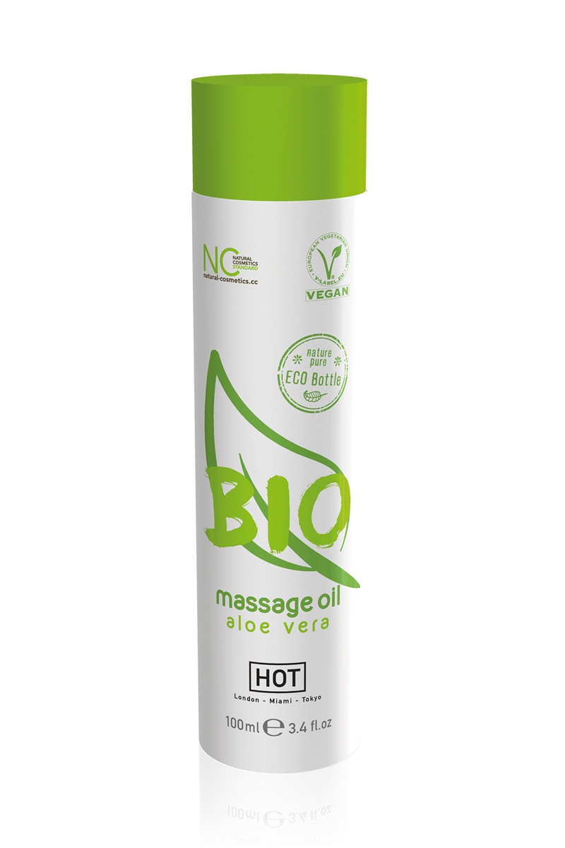 Huile de massage BIO aloe vera - HOT