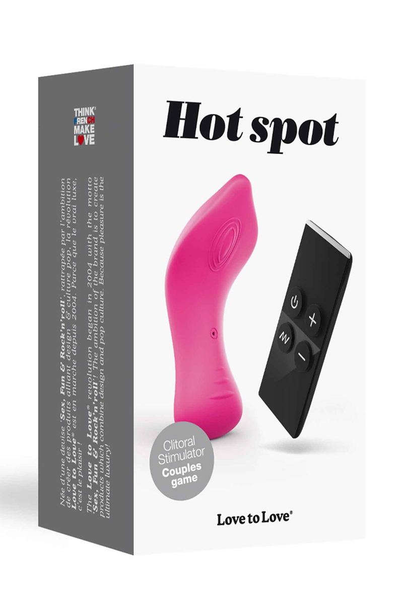 Boite du Stimulateur clitoridien télécommandé Hot Spot - oohmygod