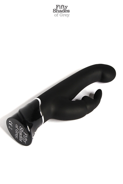 Vibromasseur rabbit Fifty Shades og Grey, stimule le vagin et le clitoris, couleur noir - oohmygod