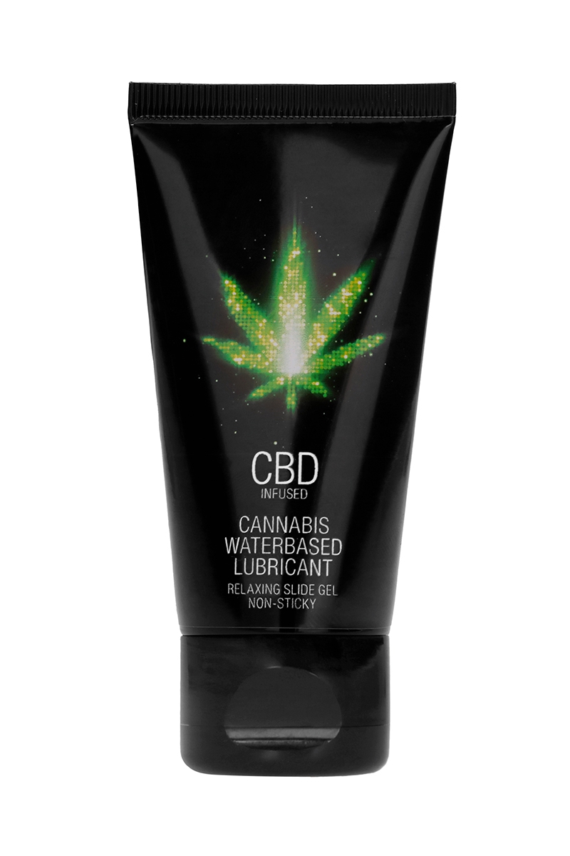 Lubrifiant à base deau et de CBD cannabis de la marque Shots CBD, hydrate et lubrifie intensément et vous offre un pouvoir relaxant - oohmygod