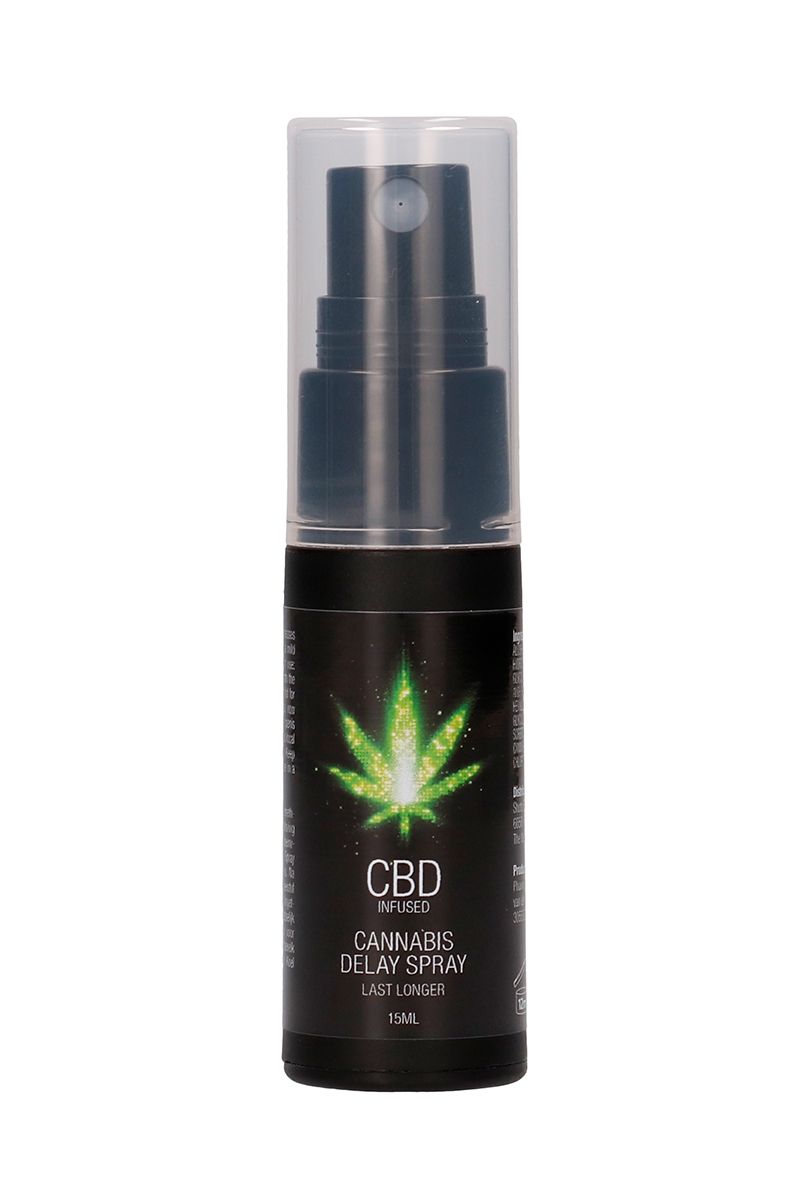 spray retardant et anesthésiant de la marque Shots CBD à base de CBD et dingrédients naturels - oohmygod