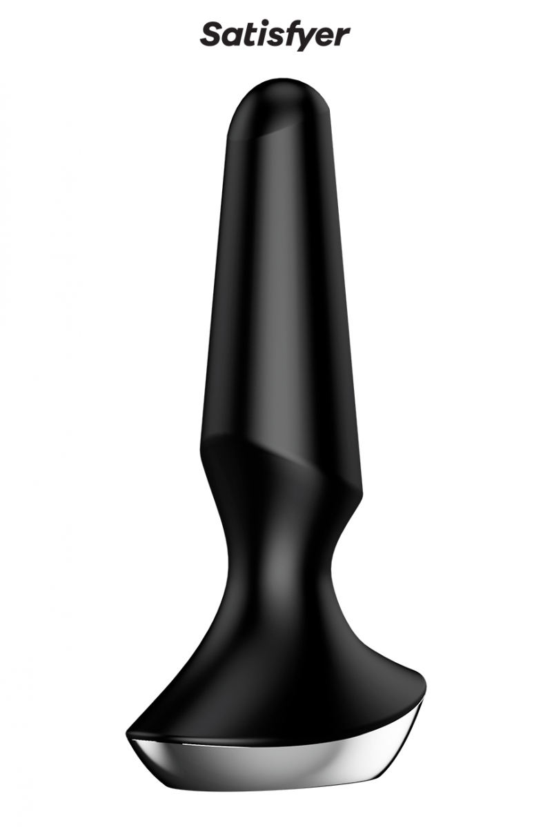 Plug anal vibrant et connecté Ilicious 2 noir de la marque Satisfyer - oohmygod