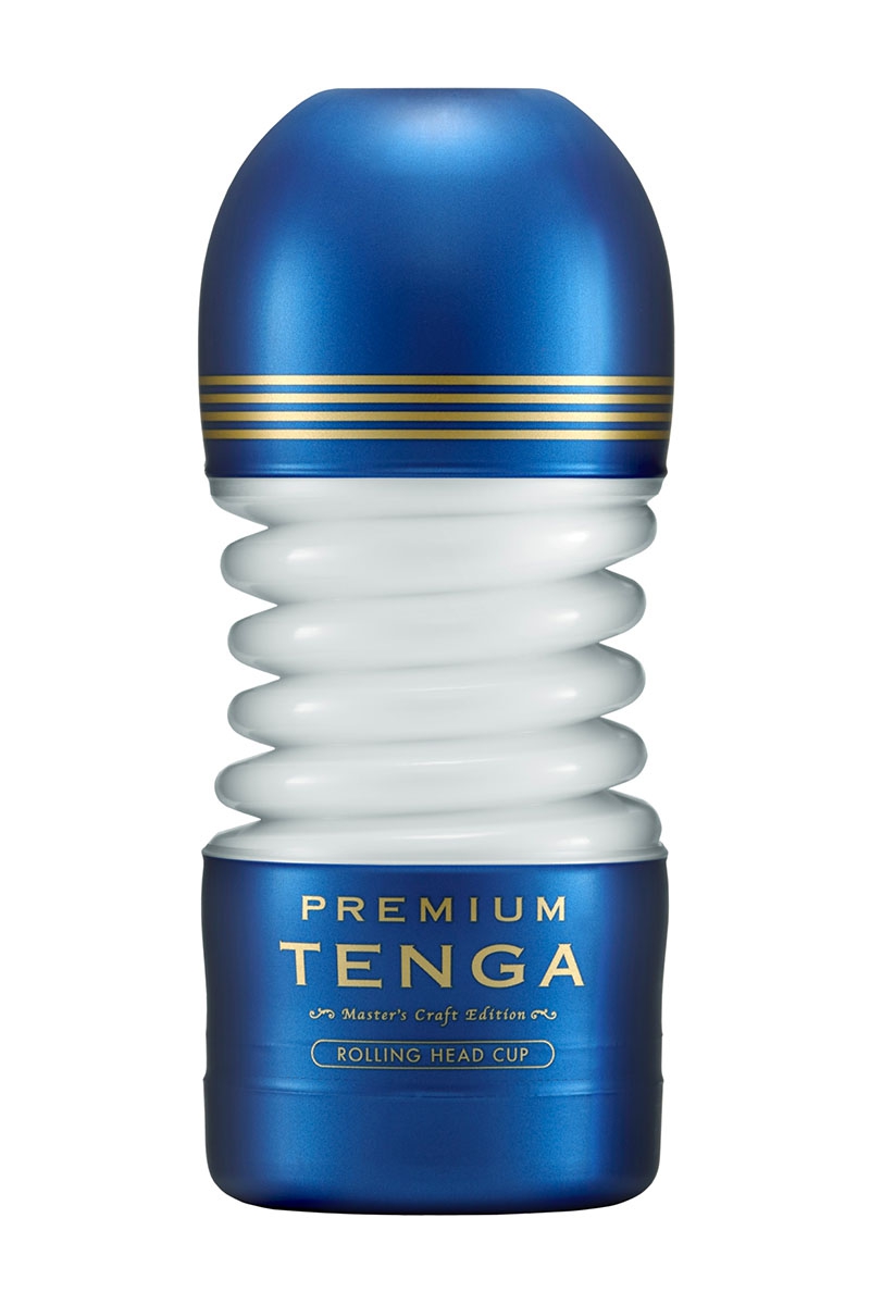 Masturbateur spécial sensation 360° Premium Rolling Head Cup - Tenga