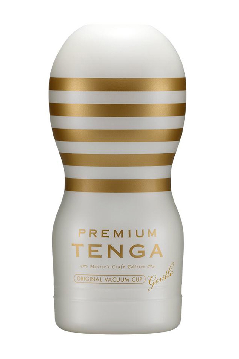 Masturbateur effet fellation Premium Original Vacuum Cup Gentle - Tenga