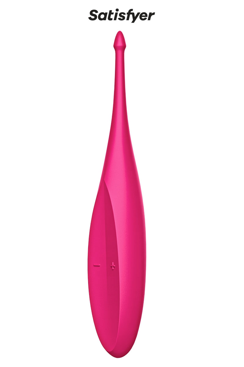 Stimulateur externe rose Twirling fun, stimulateur dédié à la stimulation du clitoris, du gland et des tétons, sextoy étanche - oohmygod