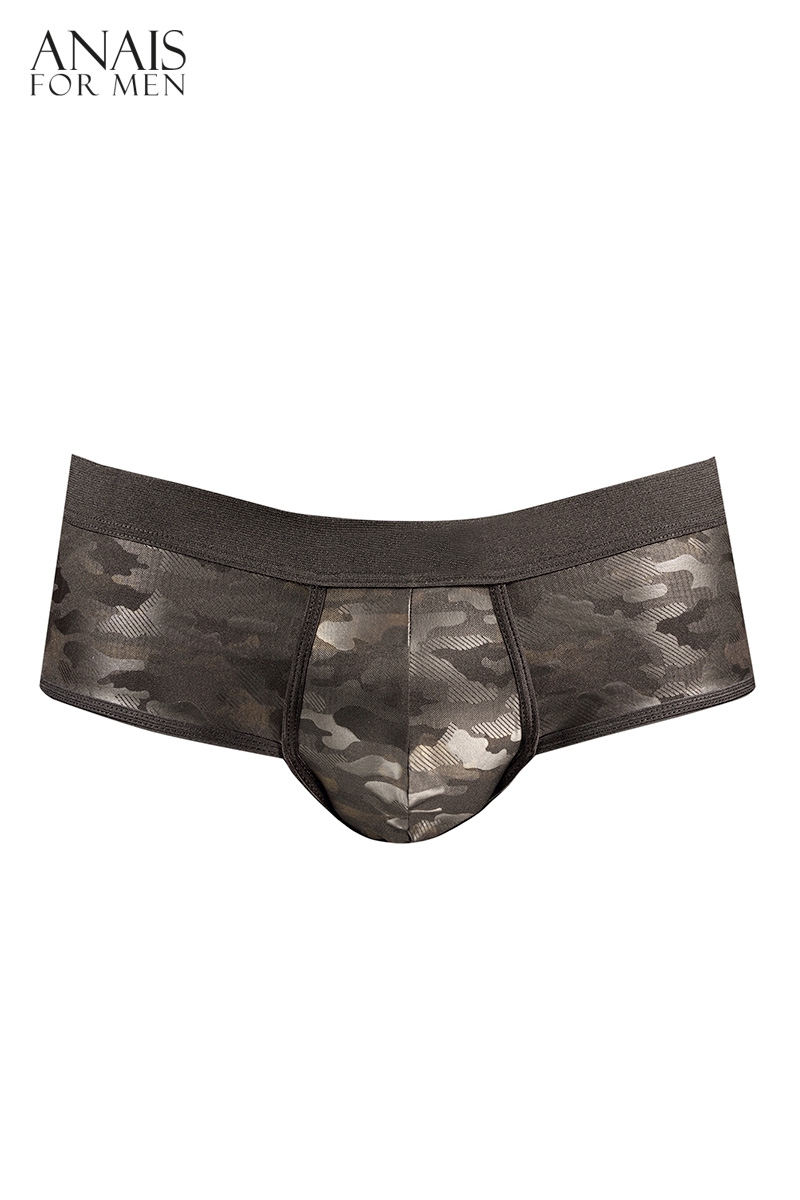 Vue de devant du Boxer coupe Shorty Elektro, boxer sexy pour homme - oohmygod