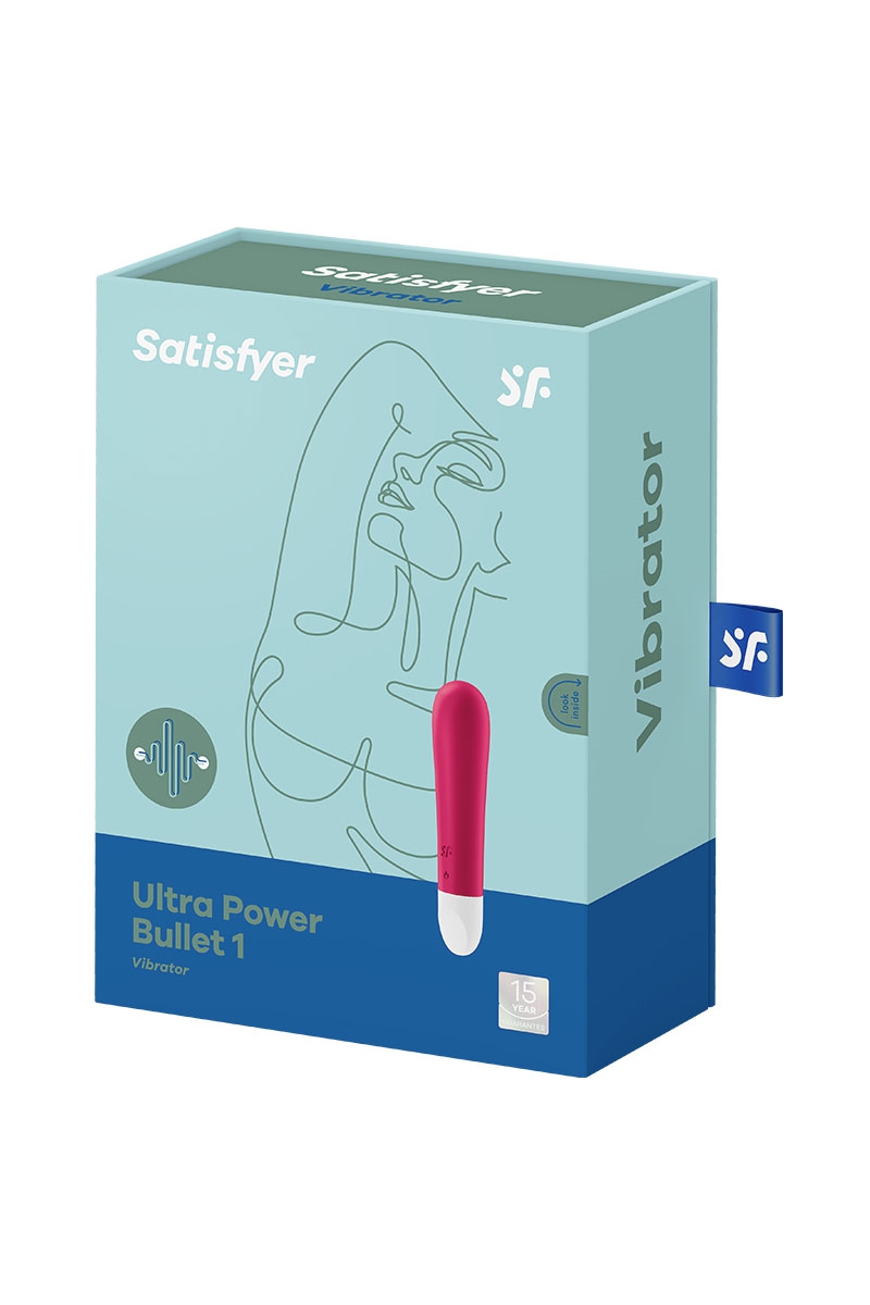 Boite stimulateur  Ultra power Bullet 1 rouge Satisfyer