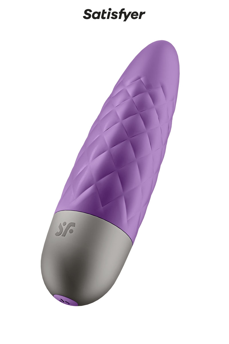 Mini stimulateur Ultra Power Bullet 5 violet - Satisfyer