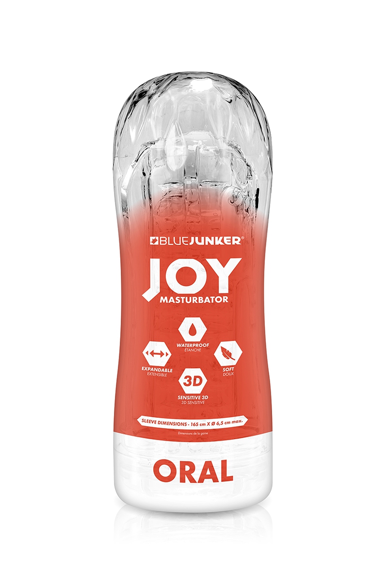 Masturbateur Joy effet sexe oral - Blue Junker