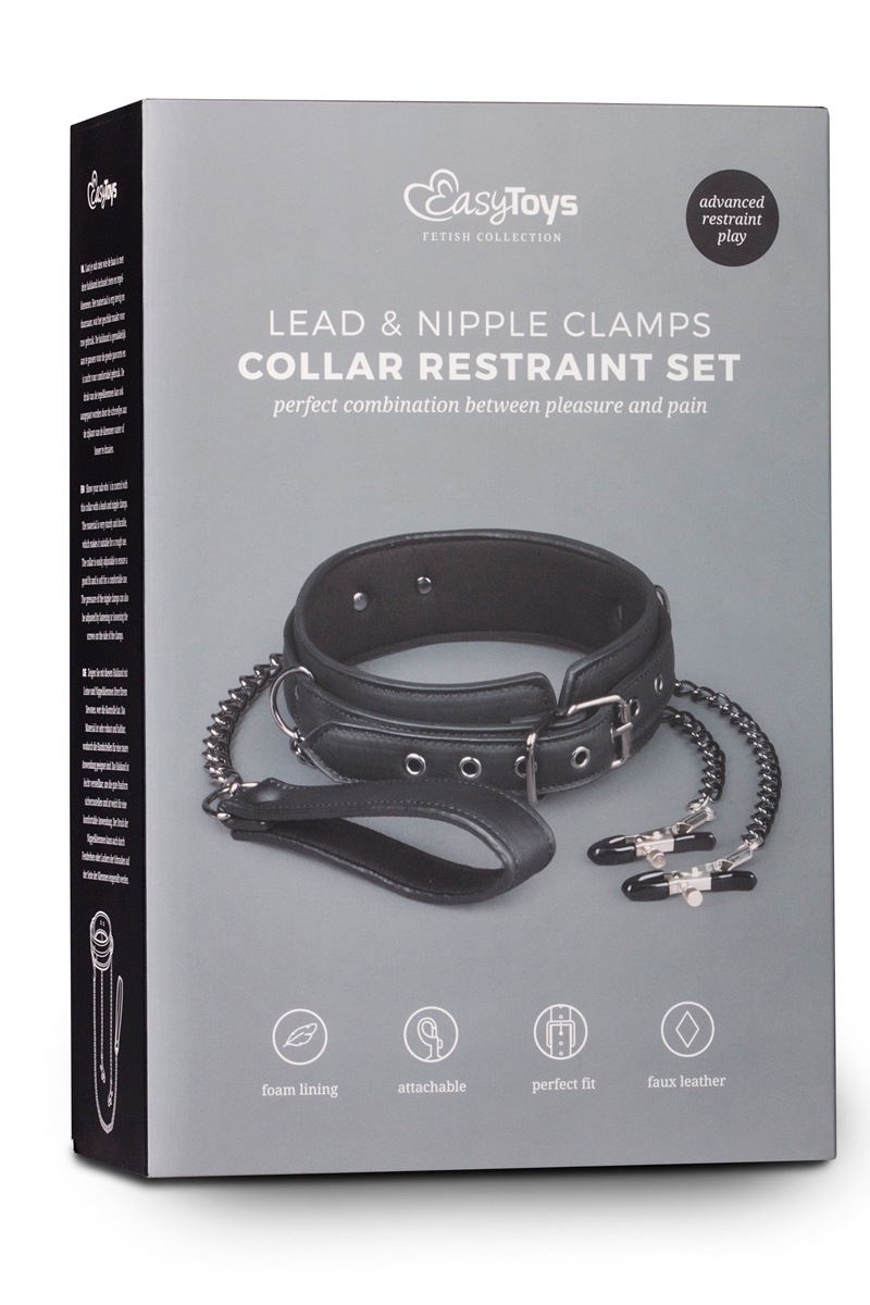 Kit BDSM Collar Restraint Set