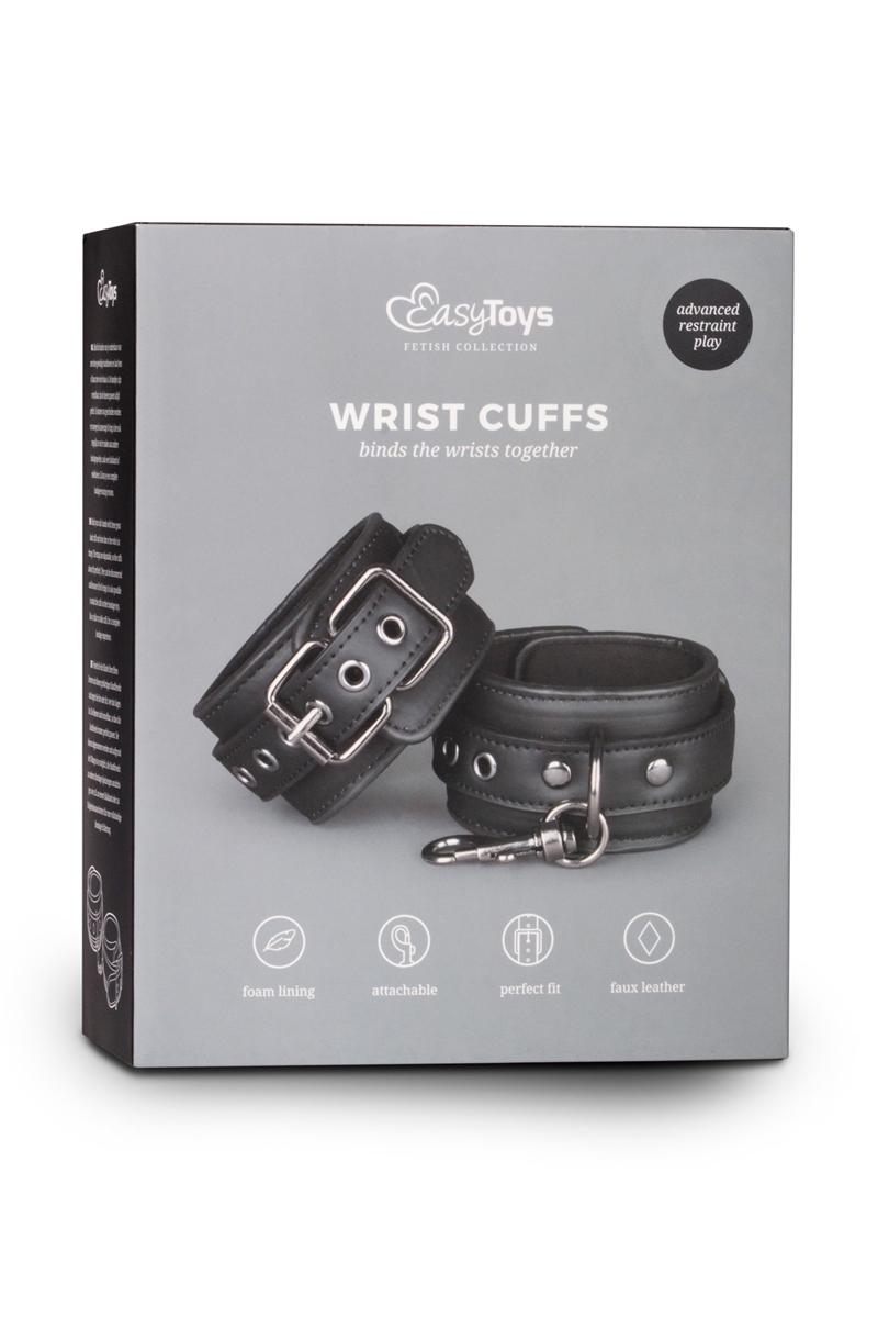 Menottes de poignets Wrist Cuffs Easytoys Fetish Collection
