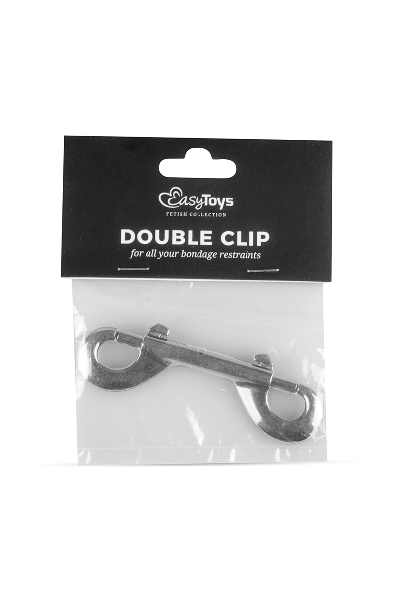 Mousqueton Fixation Double Clip mousqueton BDSM - oohmygod