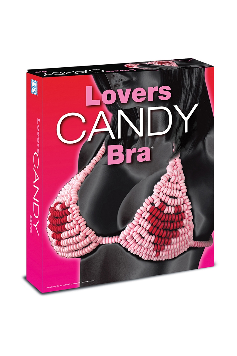 Soutien-gorge bonbons Lovers Candy Bra, lingerie sexy et comestible - oohmygod